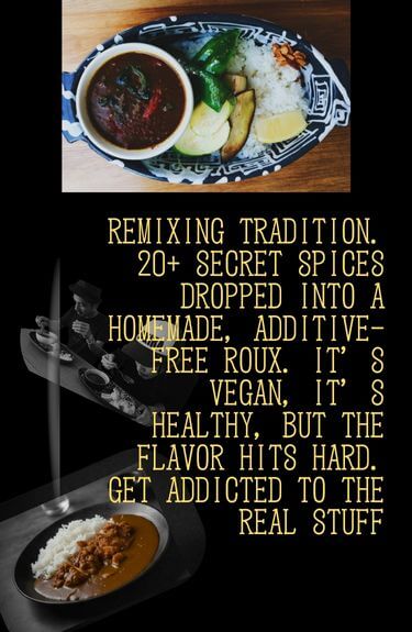 REMIXING TRADITION. 20+ SECRET SPICES DROPPED INTO A HOMEMADE, ADDITIVE-FREE ROUX.